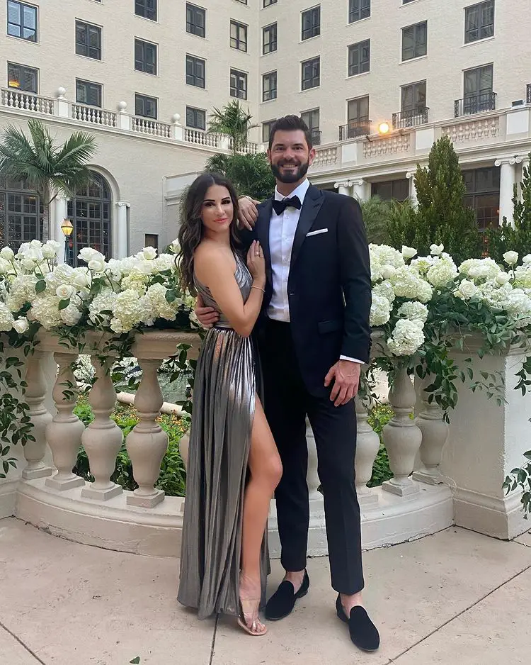 Andi Dorfman with boyfriend Blaine Hart on New Year 2022.