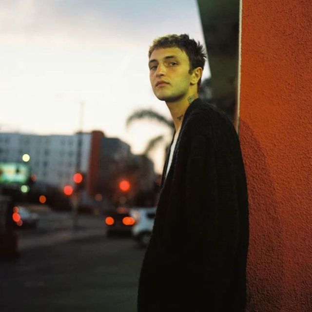 Anwar Hadid posing for a picture.