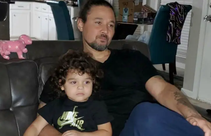 Bizzy Bone and his son