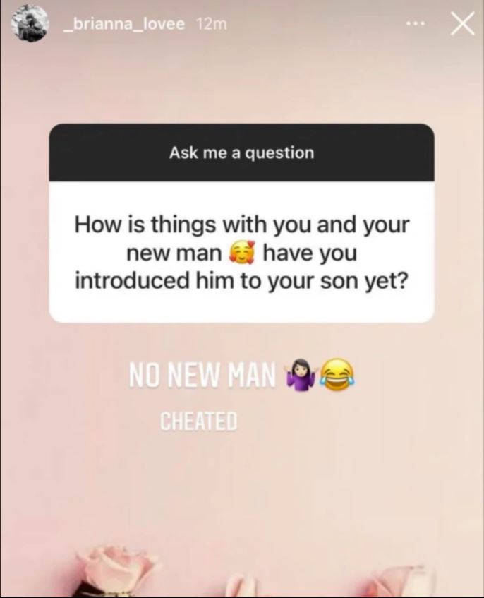 Brianna Jaramillo responds to a question about her new boyfriend