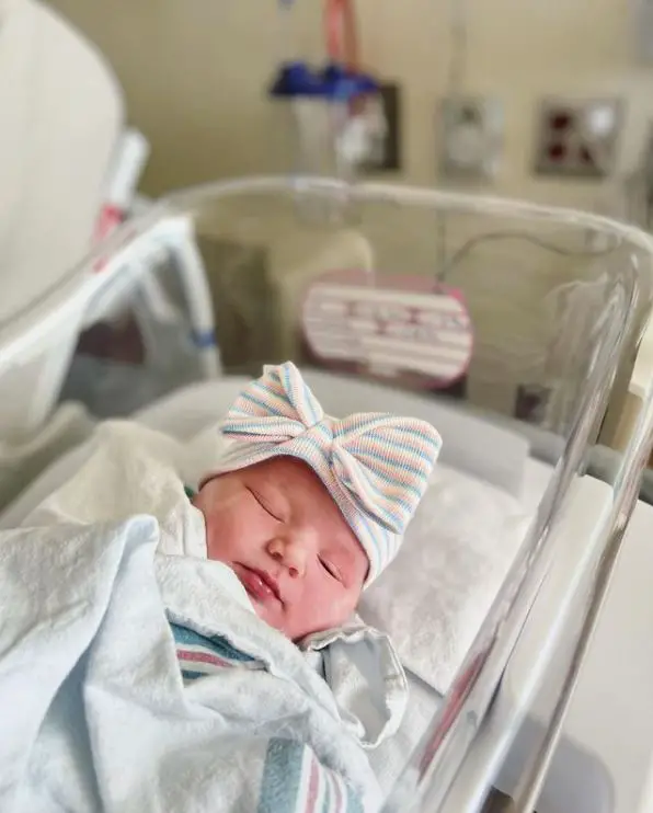 Burt Jenner and girlfriend Valerie Pitalo welcomed their third child