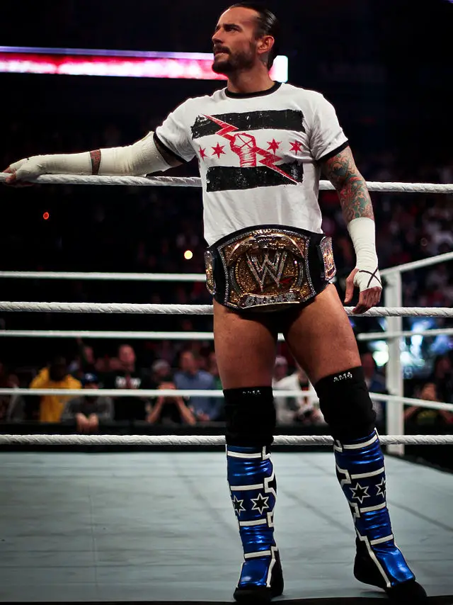CM Punk in WWE Raw.