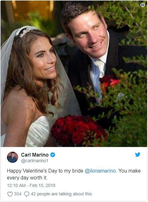 Insanely Private Carl Marino Reveals Married Life Wedding Glimpses 