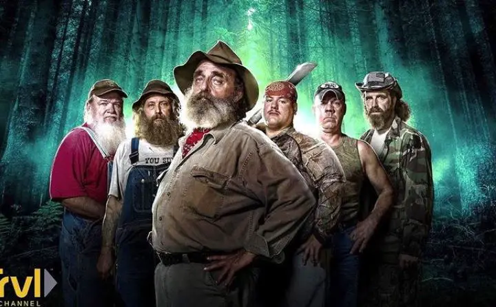 The cast members of 'Mountain Monsters.' 