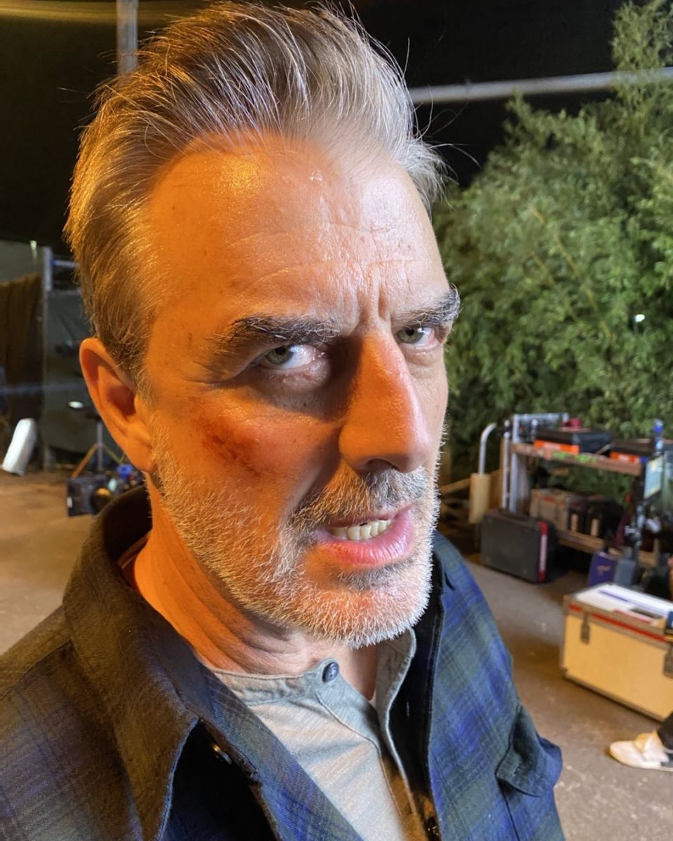 Chris Noth in the set of The Equalizer, from which he is canceled.