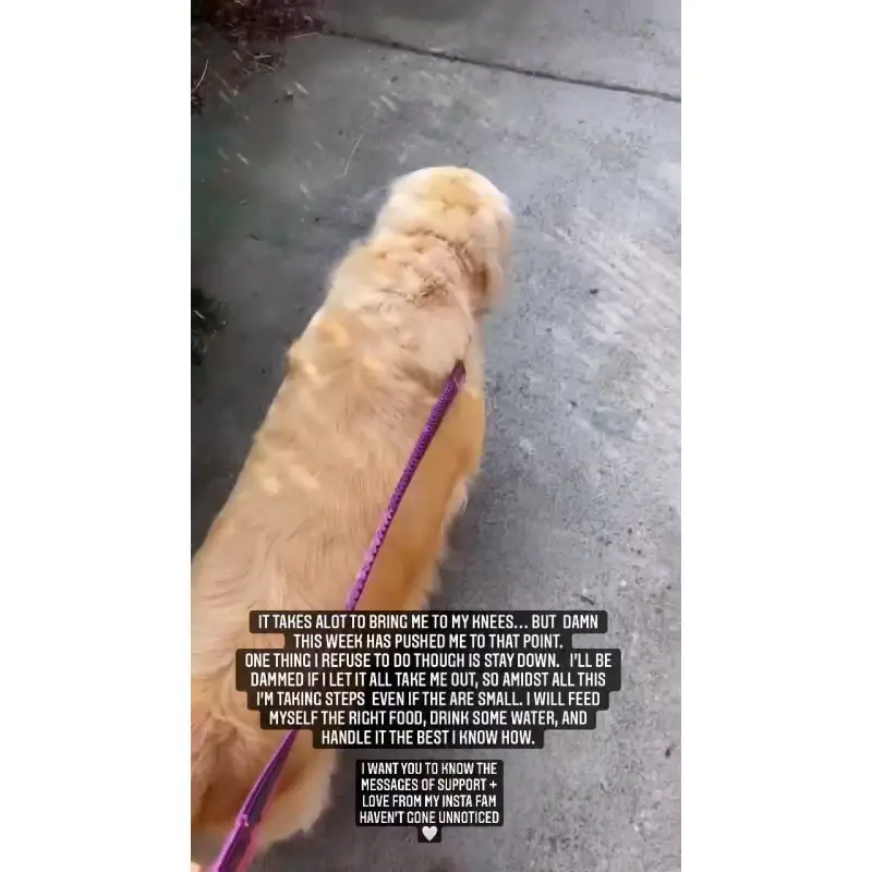 Clare Crawley says she refuses to stay down despite all the hardships.