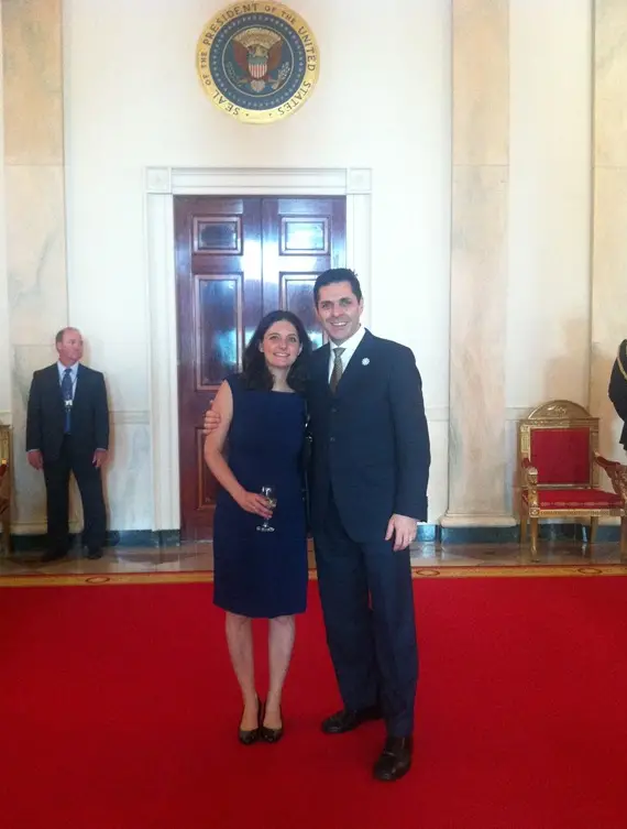 Daniel Lubetzky and wife Michelle Lynn LibermanÃƒÆ’Ã†â€™ÃƒÂ¢Ã¢â€šÂ¬Ã…Â¡ÃƒÆ’Ã¢â‚¬Å¡Ãƒâ€šÃ‚Â The White House Reception Party