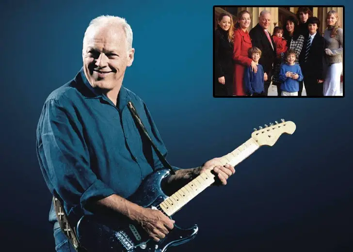 Singer David Gilmour Loves Being A Dad To His Eight Children