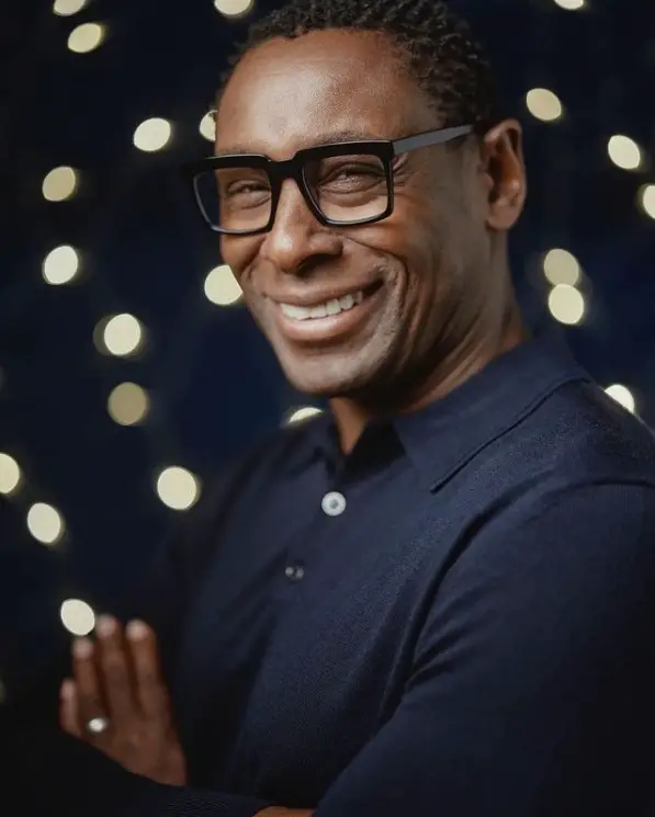 David Harewood smiles for the camera