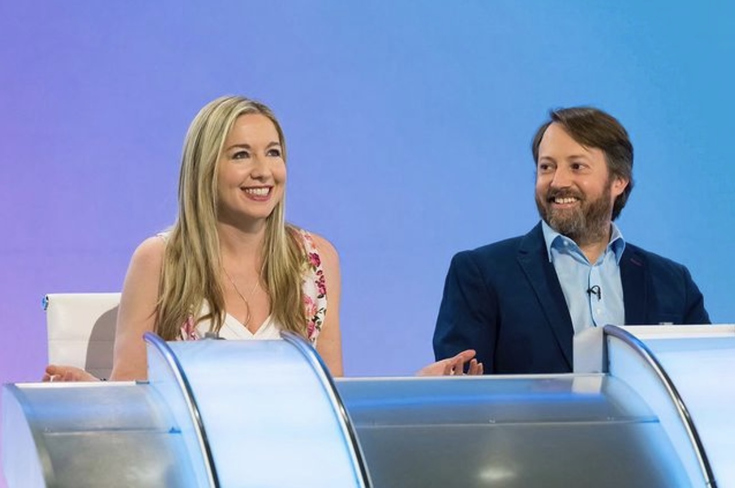 David Mitchell & His wifeÂ Victoria Coren Mitchell