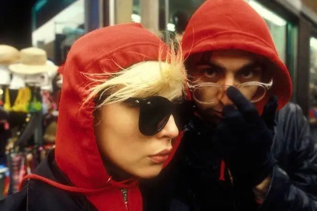 Debbie Harry and Chris Stein photographed by Martyn Goddard in 1978