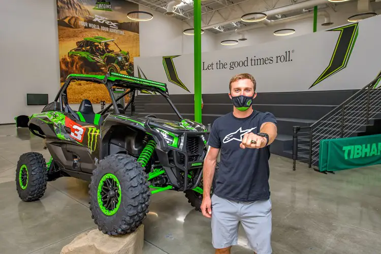 Kawasaki Rider Eli Tomac's New Accessorized Teryx KRX®1000