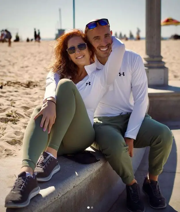 Elizabeth Bice with husband Jamie Thompson, who she met in 'Married at First Sight'