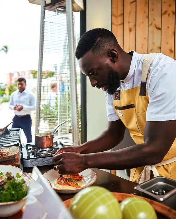 Eric Adjepong, host of Alex Vs. America