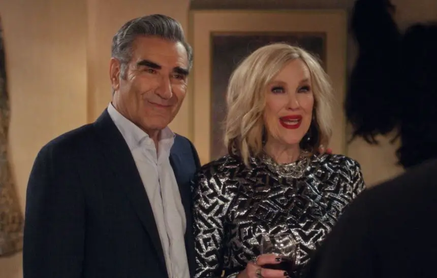 Eugene Levy and Catherine O'Hara on Schitt's Creek
