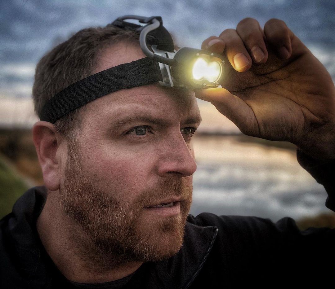 Josh Gates posing for a picture in Poland.