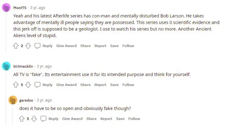 Fans discussing the question - is Expedition Unknown real?