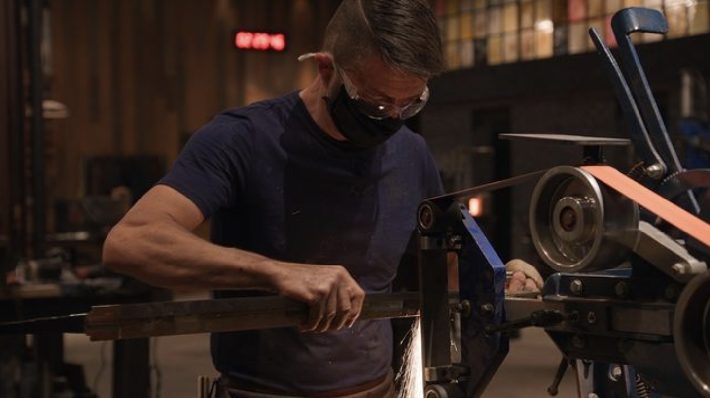 The undefeated Forged In Fire judge Ben Abbott