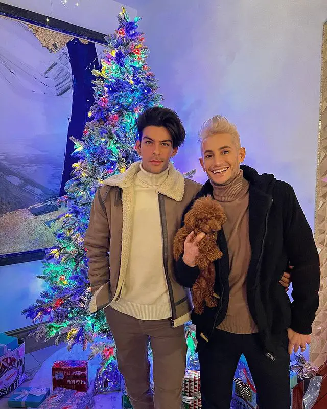 Frankie Grande is engaged with his boyfriend, Hale Leon.