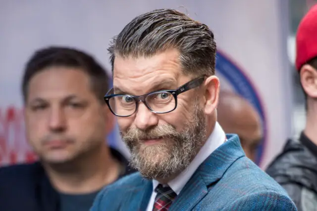 Gavin McInnes posing for a photo