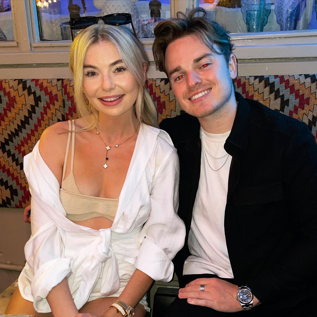 Georgia Toffolo posing with her once rumored boyfriend, Jack Maynard