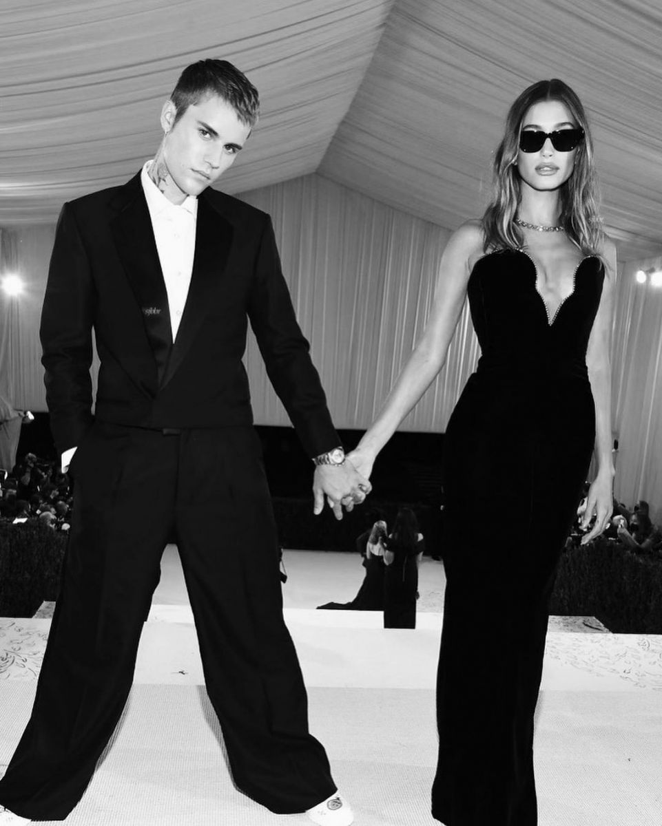 Stephen Baldwin's Daughter, Hailey Bieber, with her husband, Justin Bieber, at Met Gala 2021