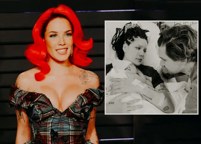 Halsey-First-Child
