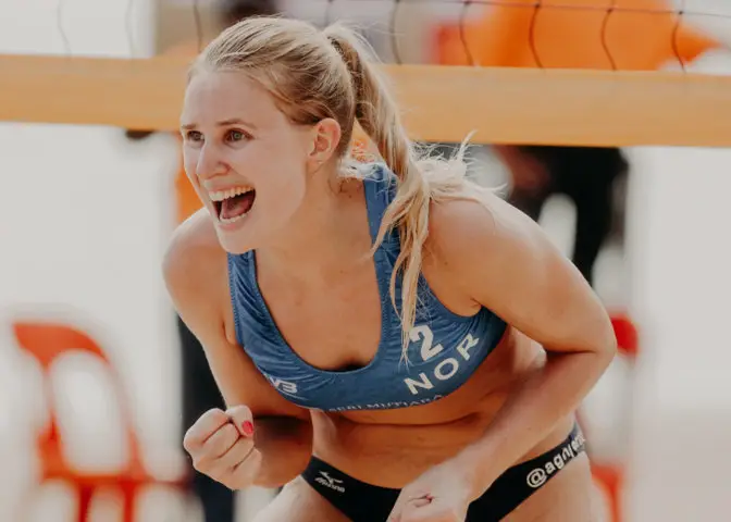 Handball-player-Ane-Tveit-Hjortland-of-Norway