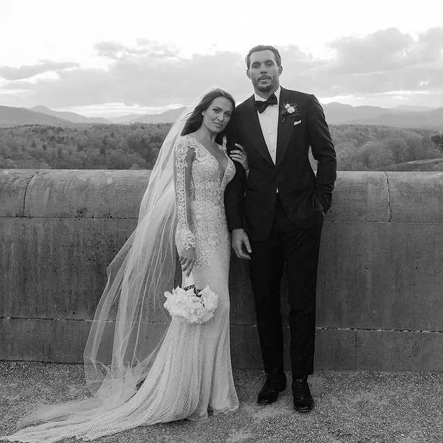 Harrison Smith with his wife Madison Smith