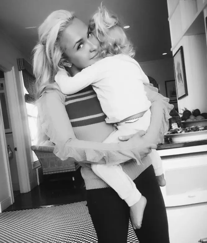 Hayden Panettiere and her baby girl