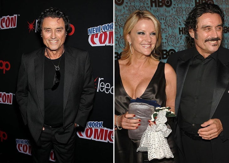 Ian-Mcshane-with-his-wife