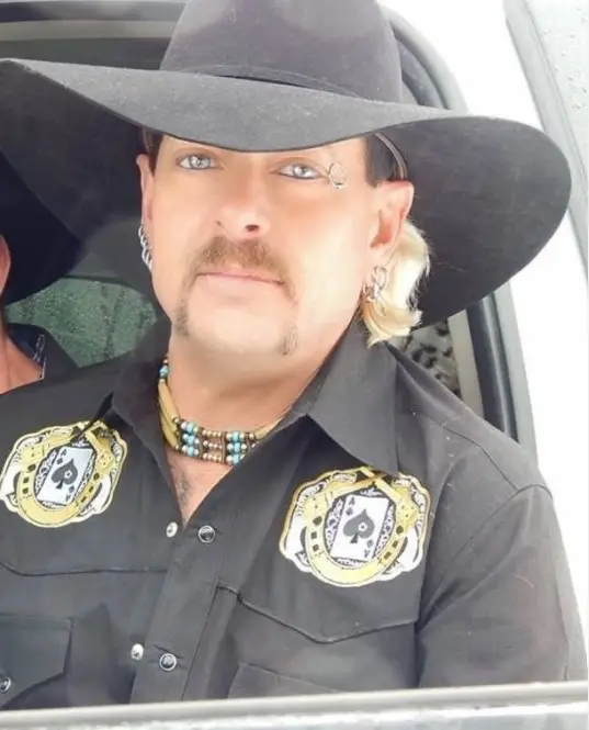 Joe exotic poses for the camera