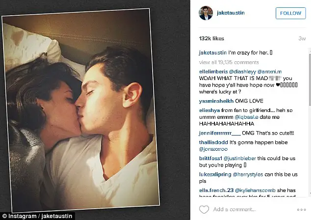 Jake T. Austin Girlfriend