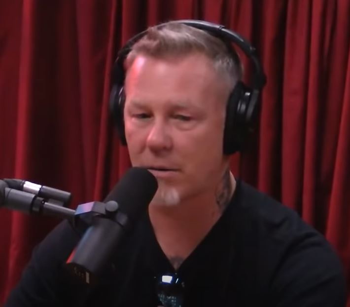 James Hetfield talking about wife and treatment on a podcast