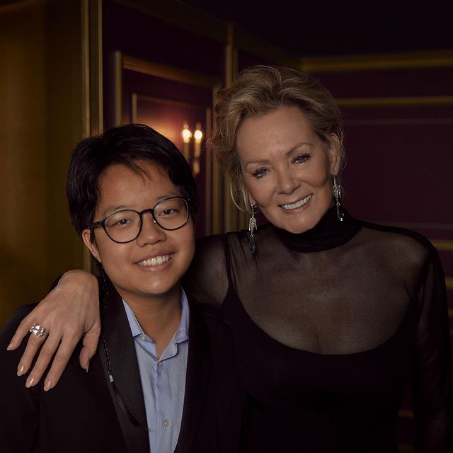 Emmy-winning actress Jean Smart with her Son Forrest Smart