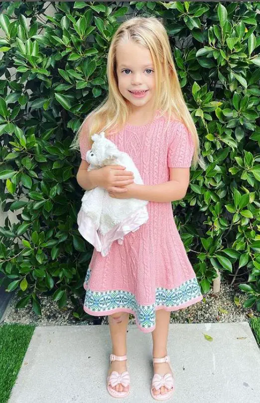 Jeff Lewis and Gage Edward's daughter
