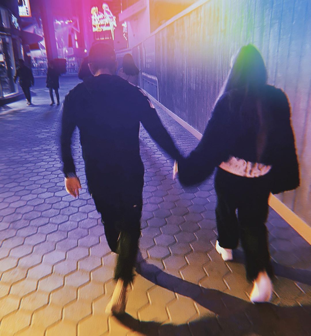 Jenna Marbles and Julien Solomita in a recent Instagram post update