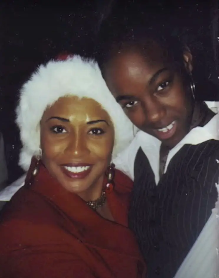 Jennifer Lewis with her daughter Charmaine Lewis