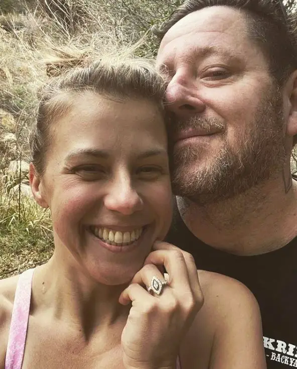 Jodie Sweetin with fiance Mescal Wasilewski