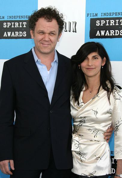John C. Reilly with wife Alison Dickey.