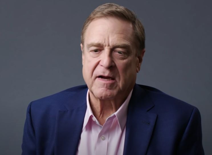 John Goodman on the set of GQ