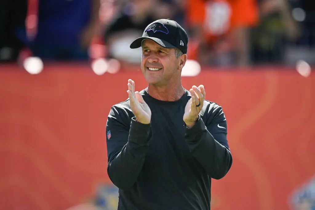 Coach John Harbaugh