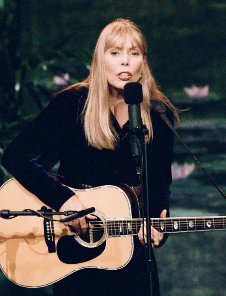 Joni Mitchell on 'The Tonight Show with Jay Leno' circa 1995