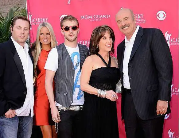 Jordan McGraw poses with his familyÃƒâ€šÃ‚Â 