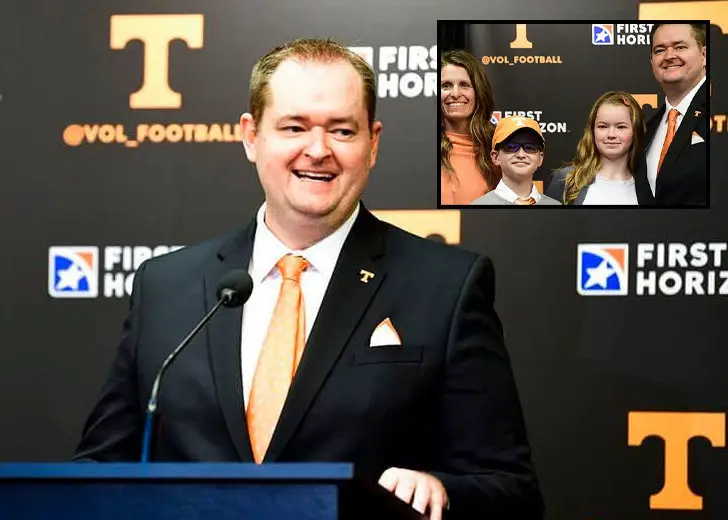 A Peek Into Josh Heupel’s Family Life With Wife And Two Kids