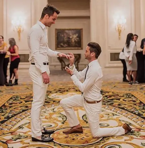 Josh Flagg and his husbandÂ Bobby Boyd got engaged in Paris in 2016.Â 