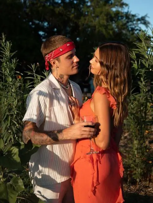 Justin Bieber and Hailey Bieber