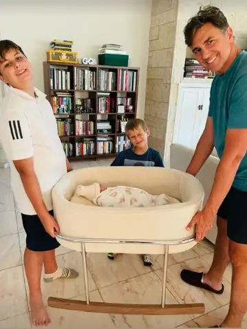 The Drury boys with watching over LunaGrace