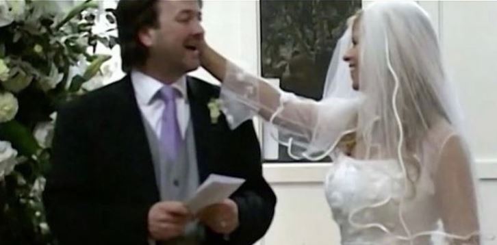 Kate Garraway and Derek Draper on their wedding