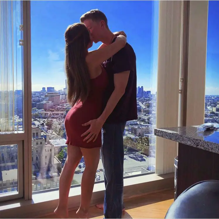 Katiana Kay with boyfriend William Goodall